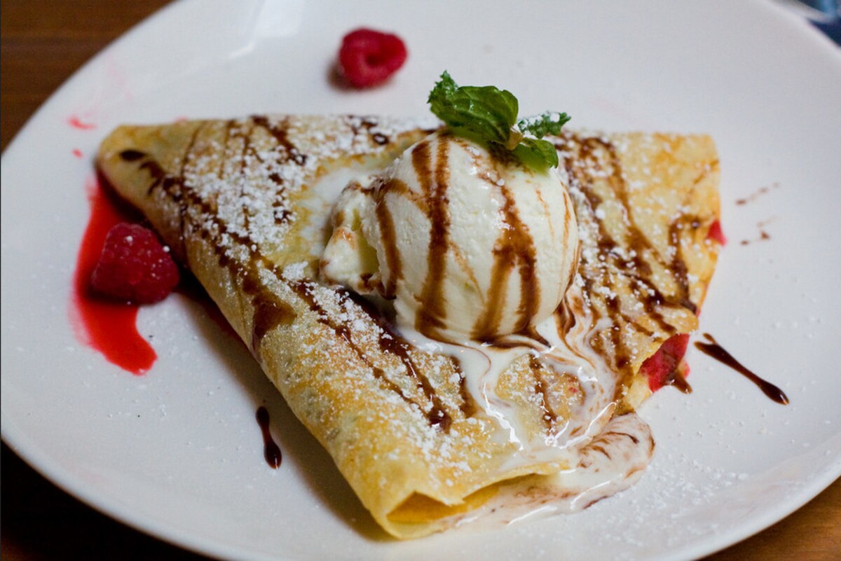 Crêpes.