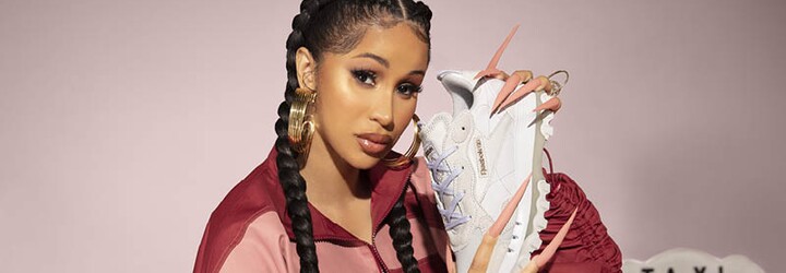Cardi B a Reebok odkazujú ženám, aby boli nepredvídateľné. Pozri sa na novú sériu tenisiek, ktorú si kúpiš vo Footshope