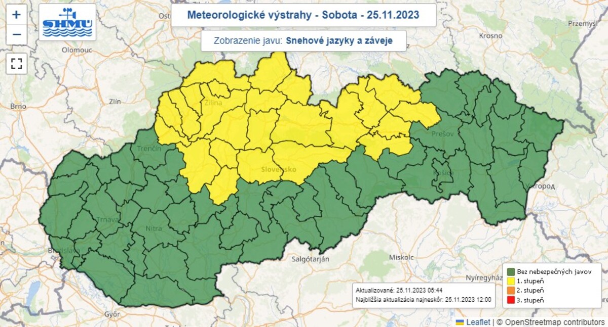 Snehové jazyky a záveje