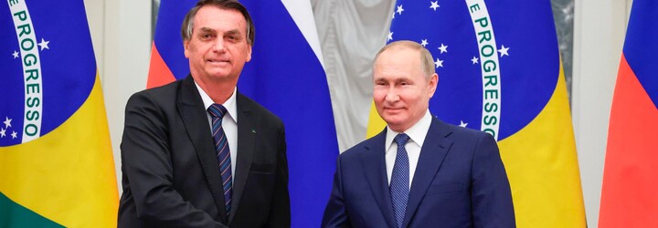 Válka na Ukrajině: Prezident Brazílie o Putinových záměrech údajně věděl. Invazi neodsuzuje a svou zemi označil za neutrální