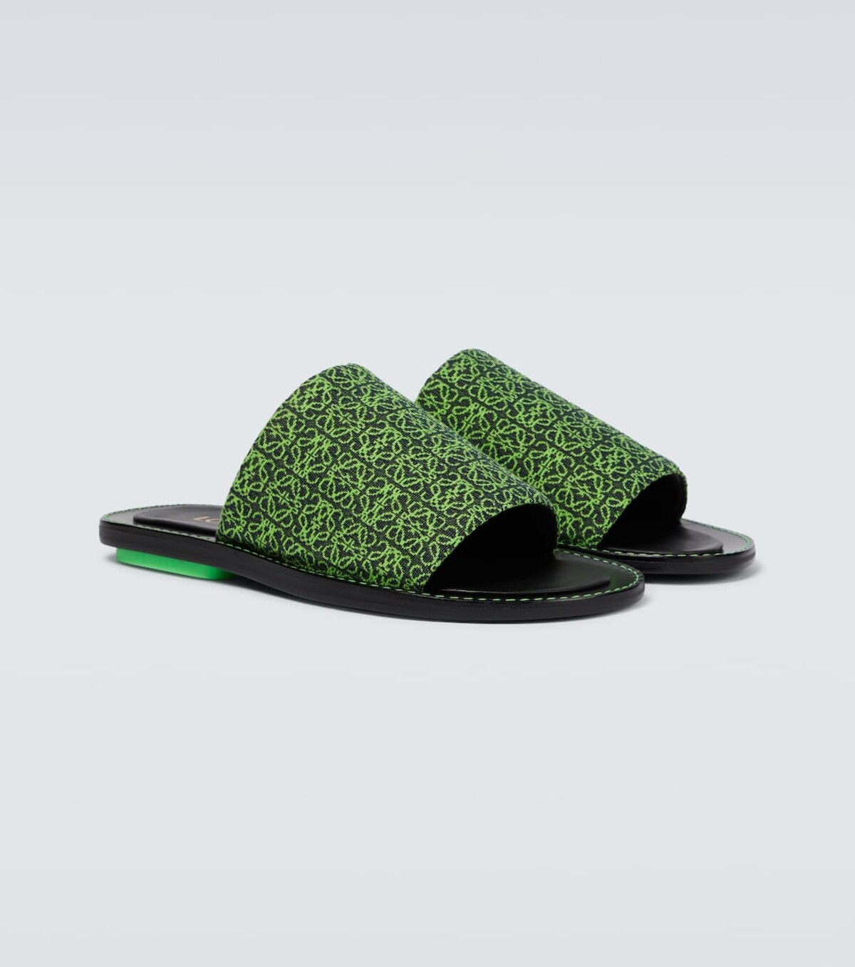 Loewe Jacquard Slides