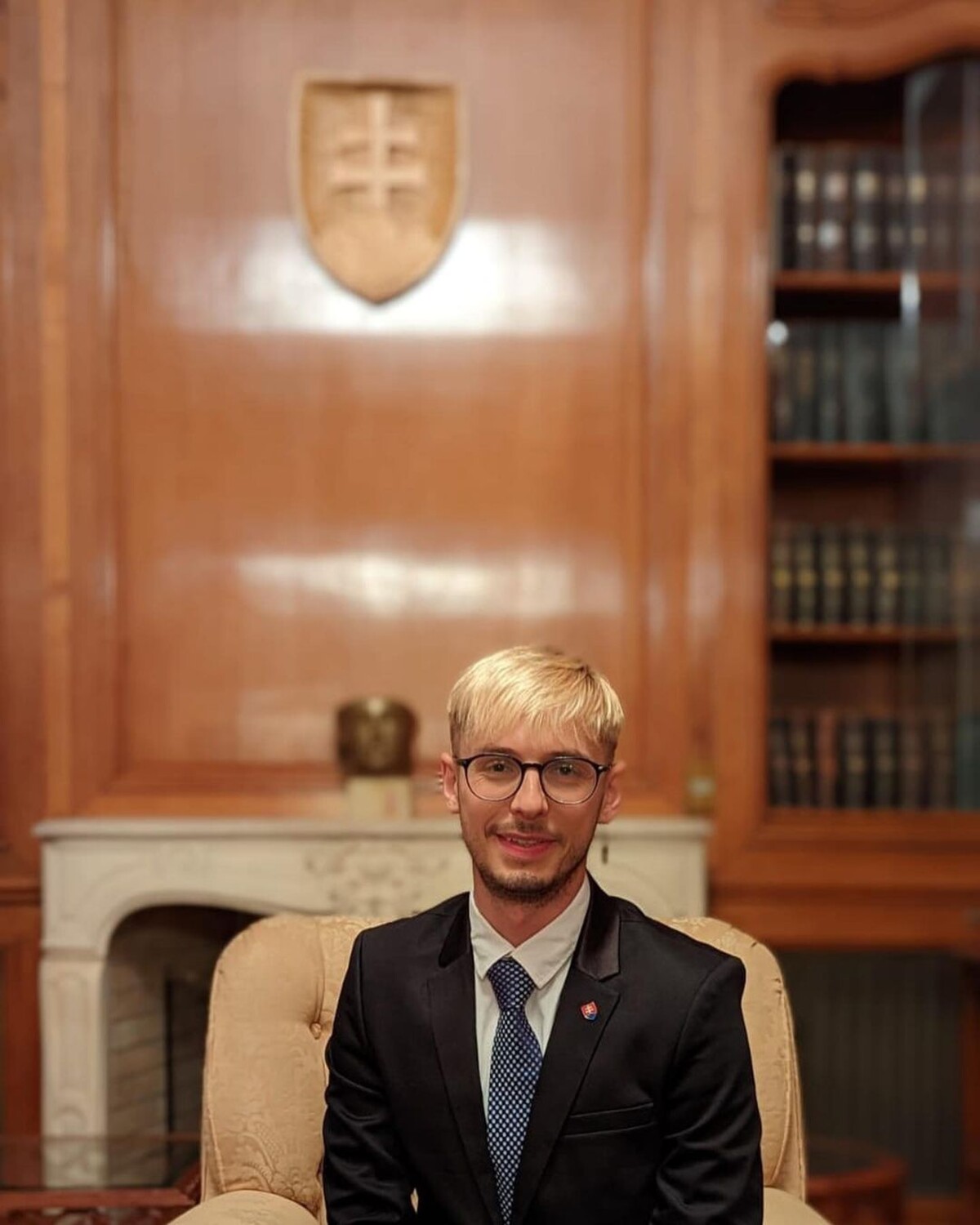 Jakub Šanko na návšteve slovenského veľvyslanectva v Argentíne.