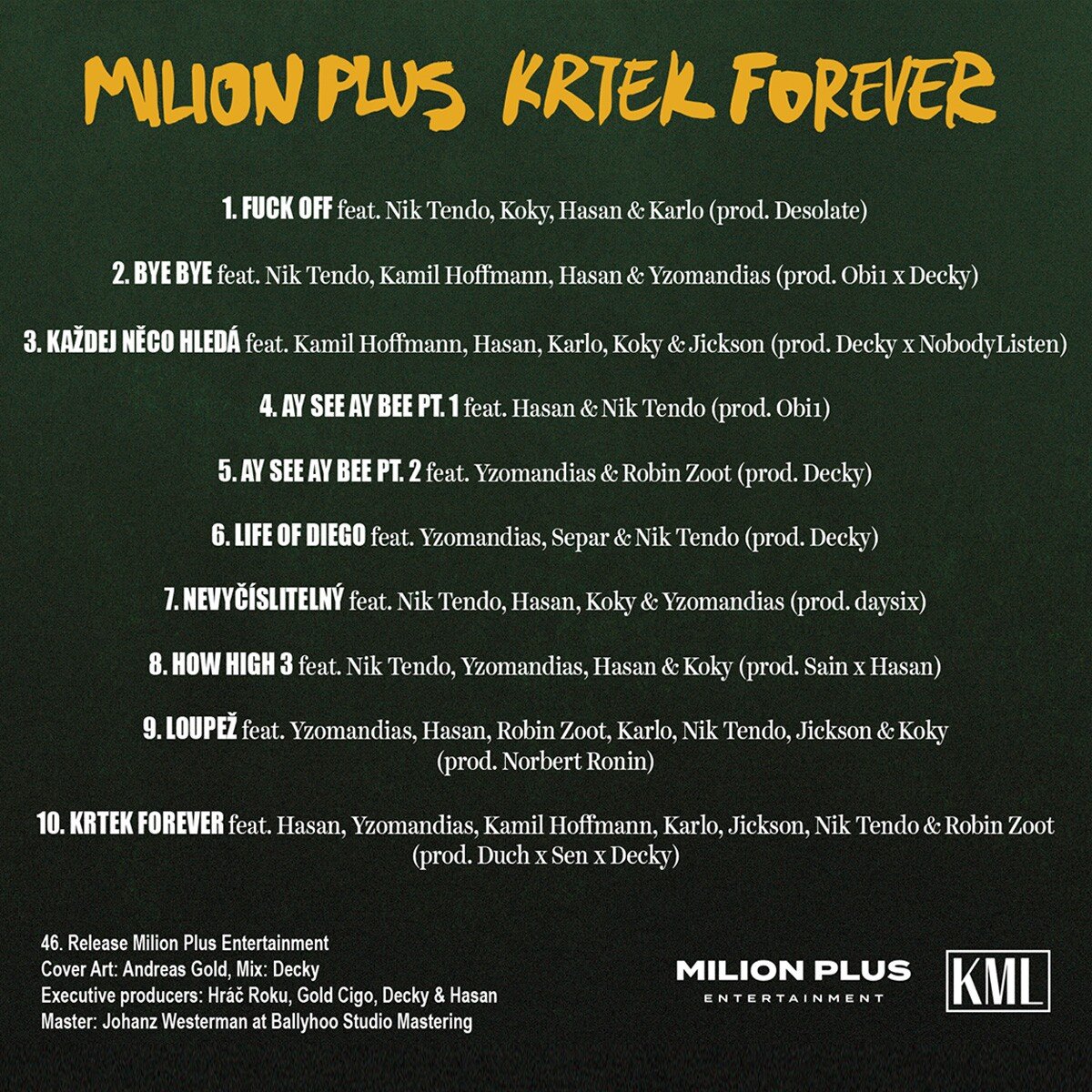 krtek forever milion plus