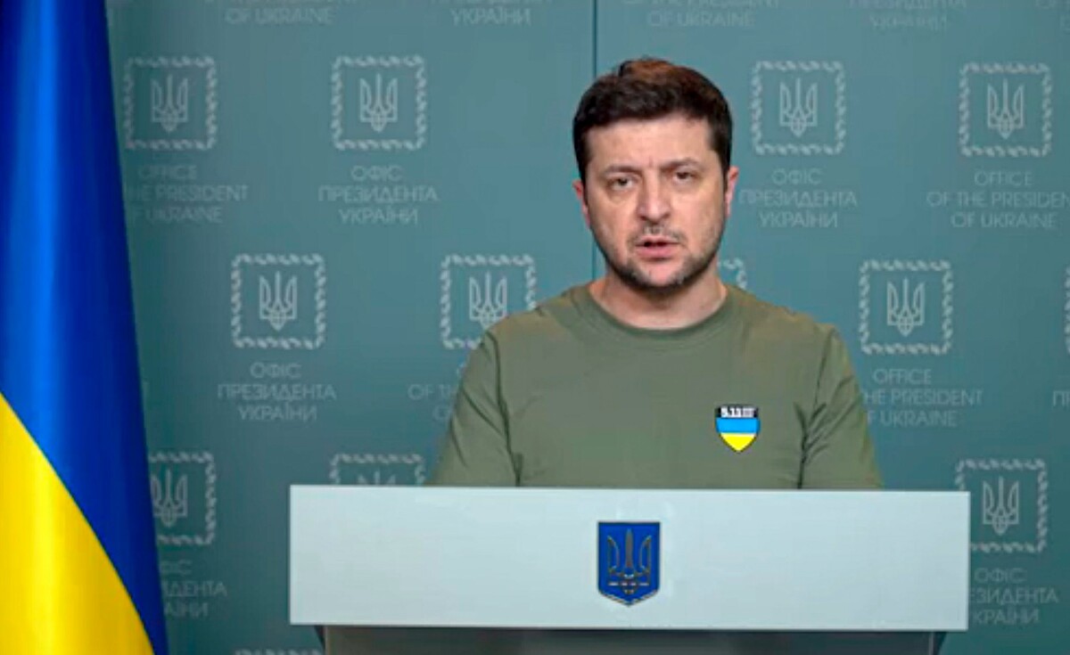 Volodymyr Zelenskyj.