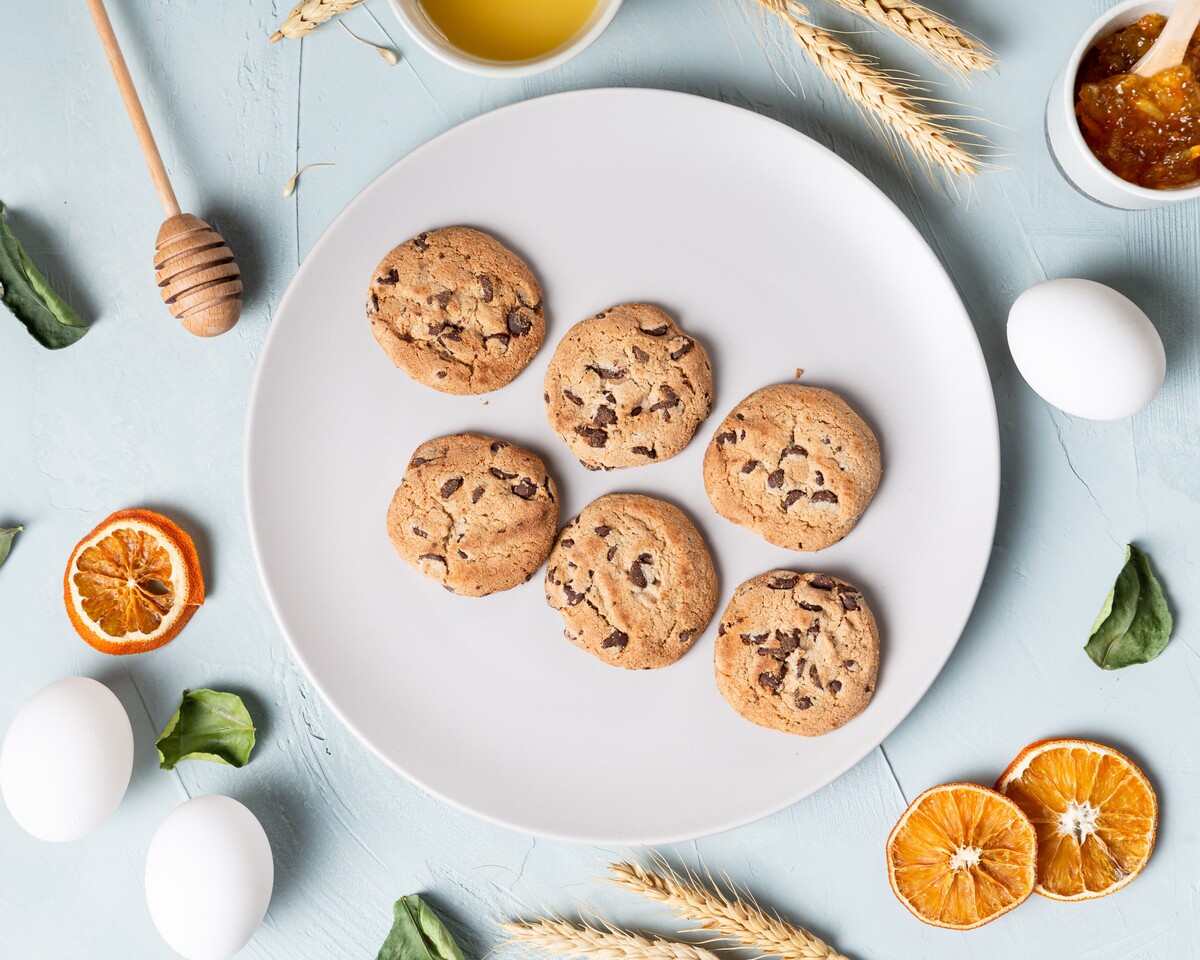 gluten, koláčiky, cookies, pečenie, jedlo 