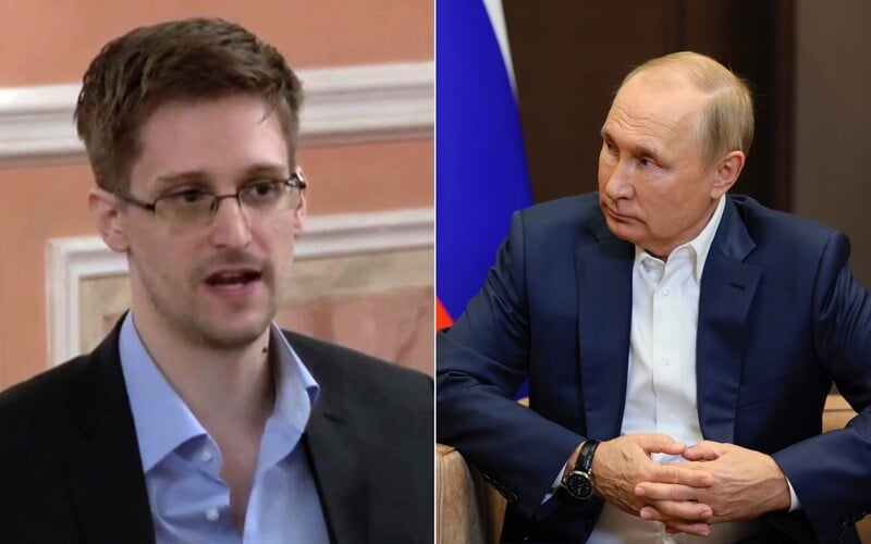 Putin udělil ruské občanství Edwardu Snowdenovi. V roce 2013 zveřejnil tajné dokumenty USA.