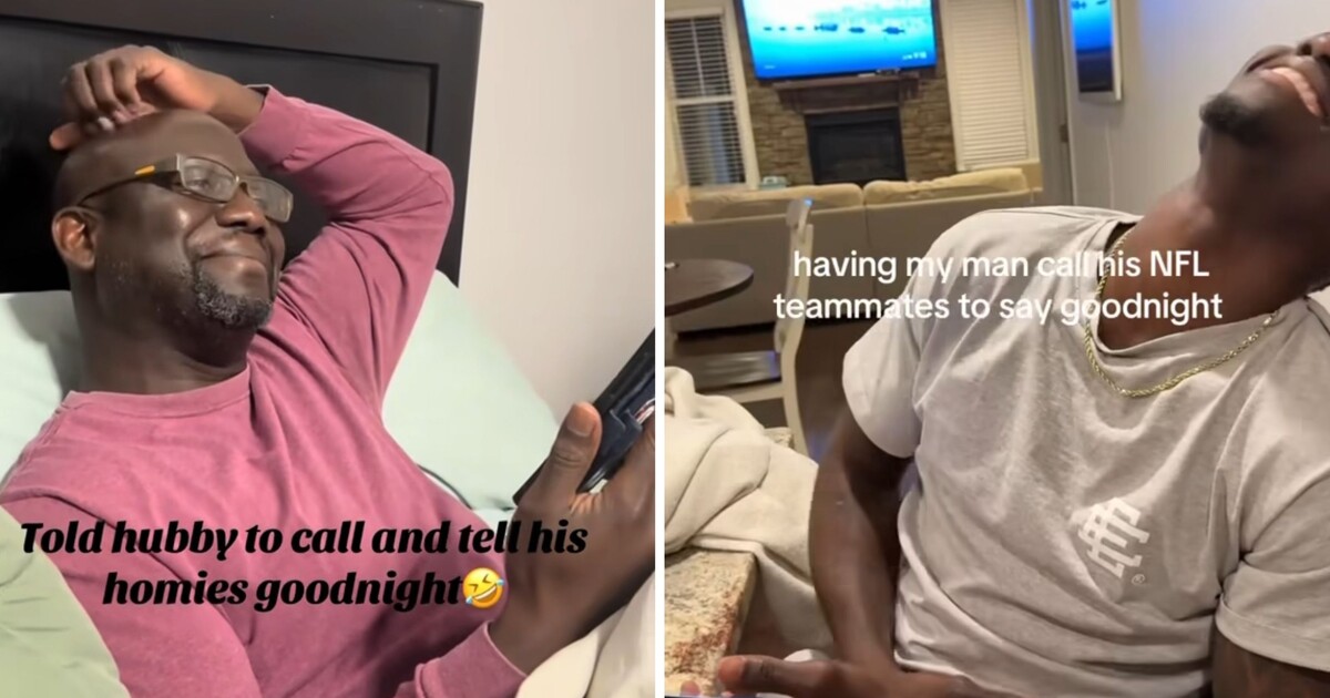 Muži volají kamarádům, aby jim popřáli dobrou noc. Vytváří nový wholesome trend