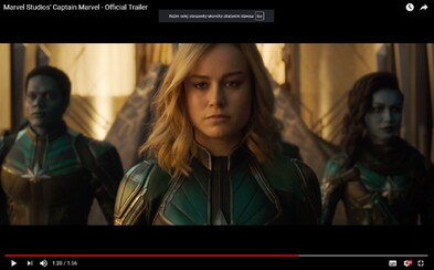 Captain Marvel ukazuje svoji božskou sílu ve velkolepém traileru k vesmírnému eposu od Marvelu Captain Marvel ukazuje svoji božskou sílu ve velkolepém traileru k vesmírnému eposu od Marvelu