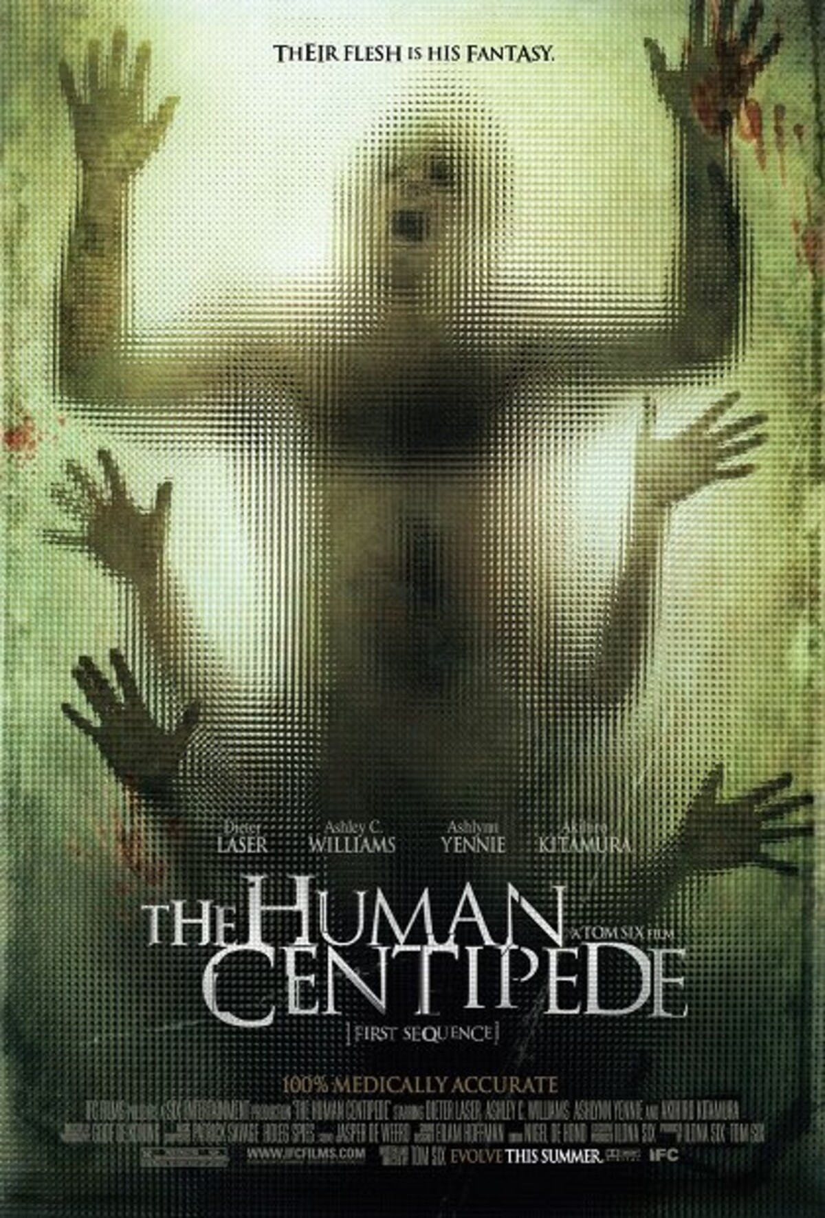 Plakát k filmu Lidská stonožka.