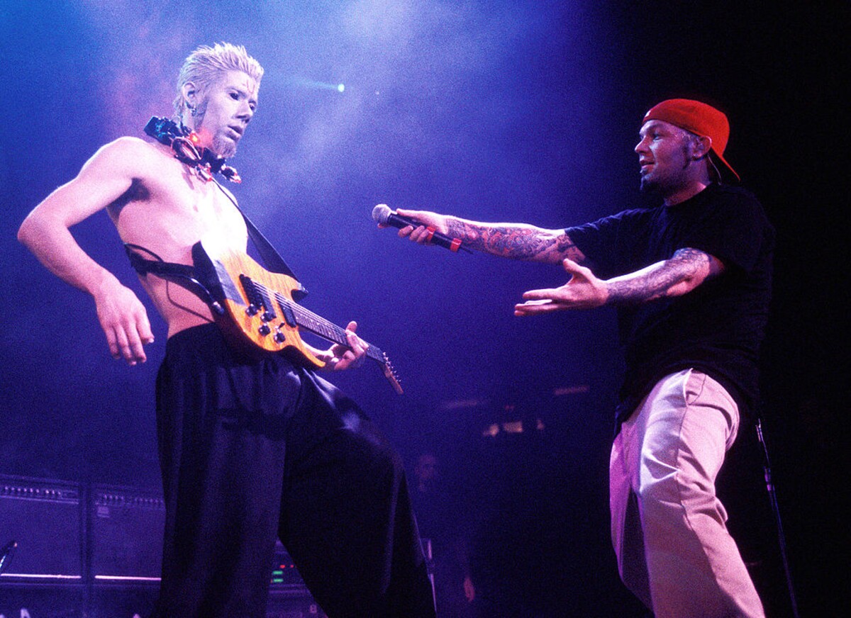 Wes Borland a Fred Durst.
