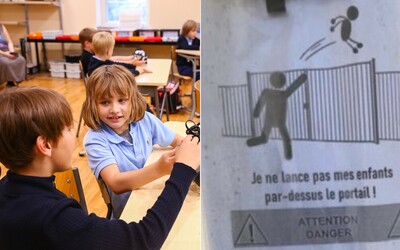 Rodičom vo francúzskej škôlke zakázali prehadzovať deti cez plot. Chceli tak ušetriť čas, keď nestíhali prísť načas.