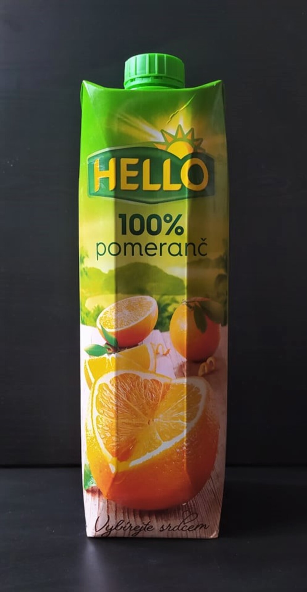 test pomeranč 2020 džusy Hello