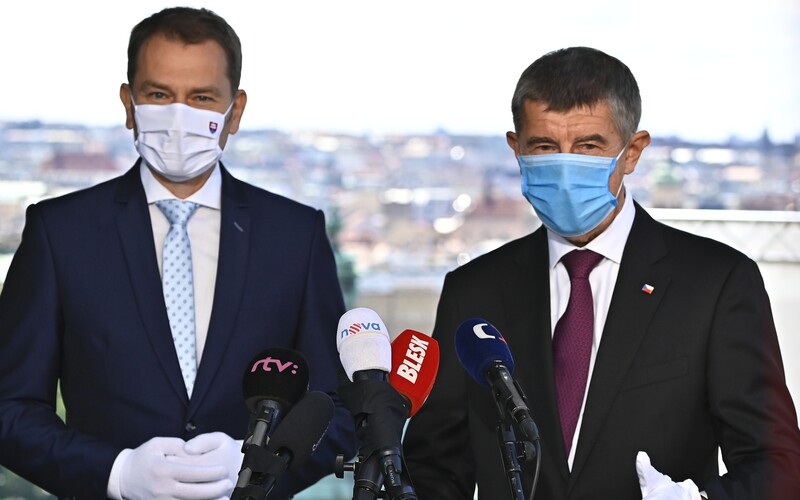 Andrej Babiš: Od půlnoci se ruší kontroly na hranicích se Slovenskem, bude možný volný pohyb.