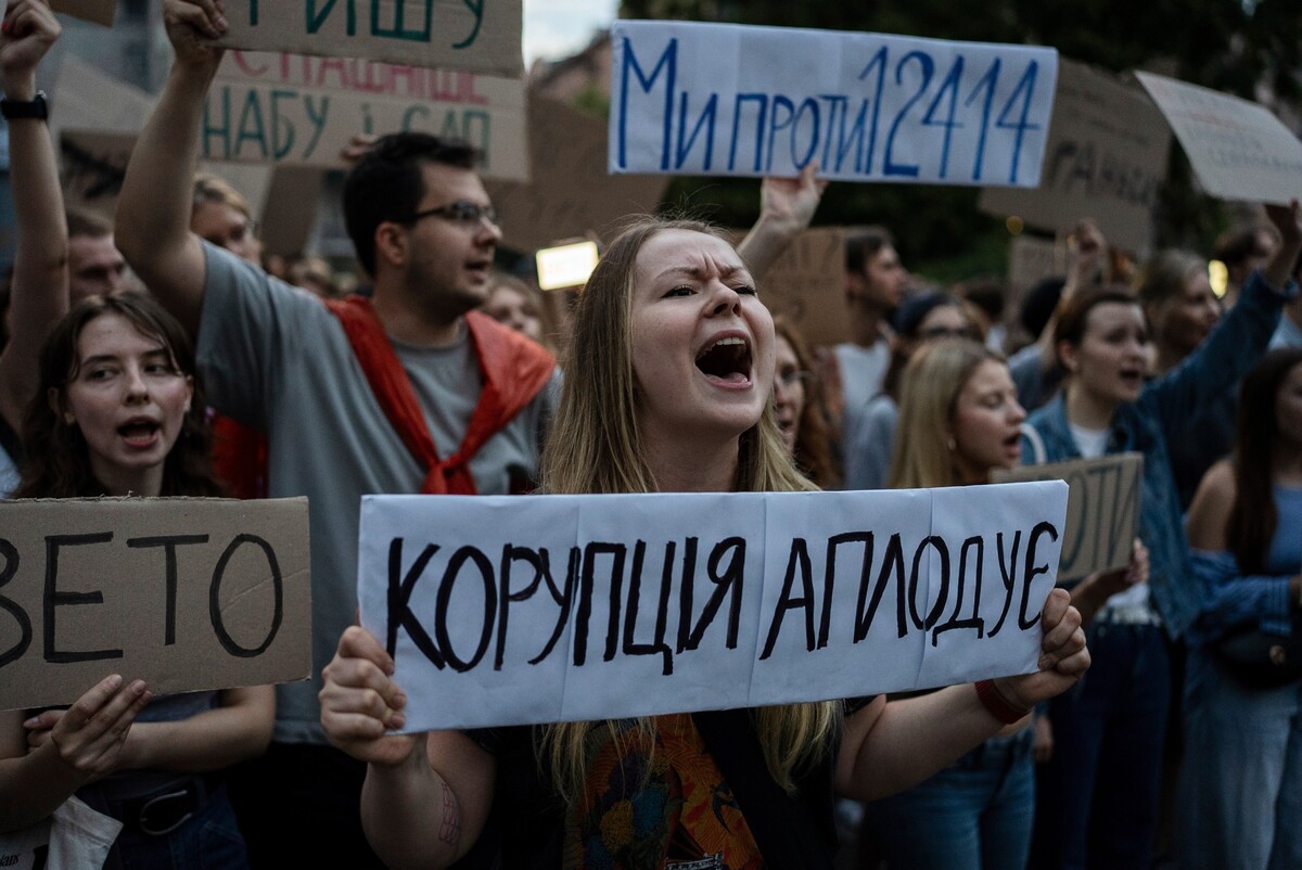 Protesty na Ukrajině