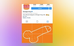 Celý svět přidává penisy na Instagram Burger Kingu poté, co údajně ukradli umělcovo dílo a použili ho ke komerční reklamě