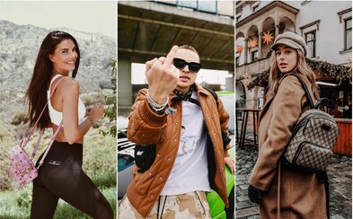 Českí a slovenskí influenceri obľubujú luxusné ľadvinky a batohy klasických značiek. Toto je ich najobľúbenejšia príručná batožina Českí a slovenskí influenceri obľubujú luxusné ľadvinky a batohy klasických značiek. Toto je ich najobľúbenejšia príručná batožina