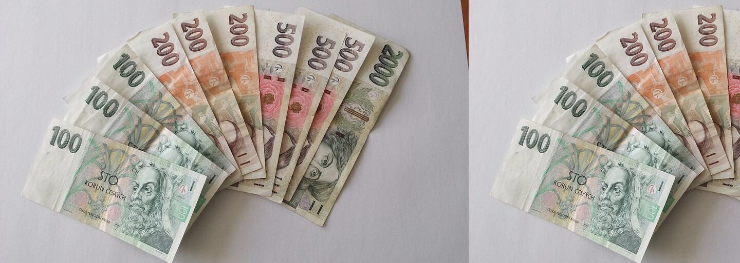 Český zloděj ukradl kabelku, ze které sebral jen 5000 Kč, protože si nevšiml obálky s 300 000 korunami