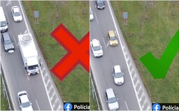 Chaotické zipsovanie skončilo. Polícia zverejnila nové pravidlo pri zaraďovaní sa do pruhu