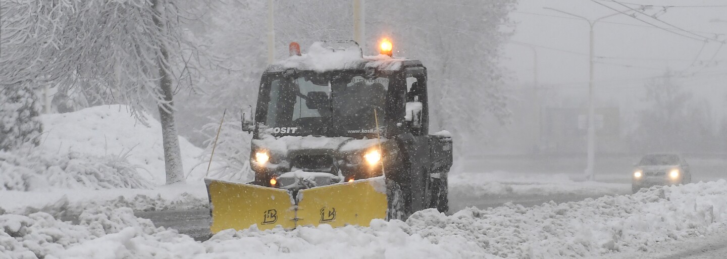 ČHMÚ varuje: V těchto krajích za 12 hodin napadne až 10 centimetrů sněhu