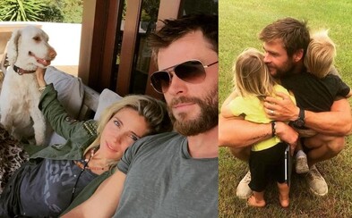 Chris Hemsworth tančí se psem na Miley Cyrus a miluje společné chvíle se svými dětmi Chris Hemsworth tančí se psem na Miley Cyrus a miluje společné chvíle se svými dětmi