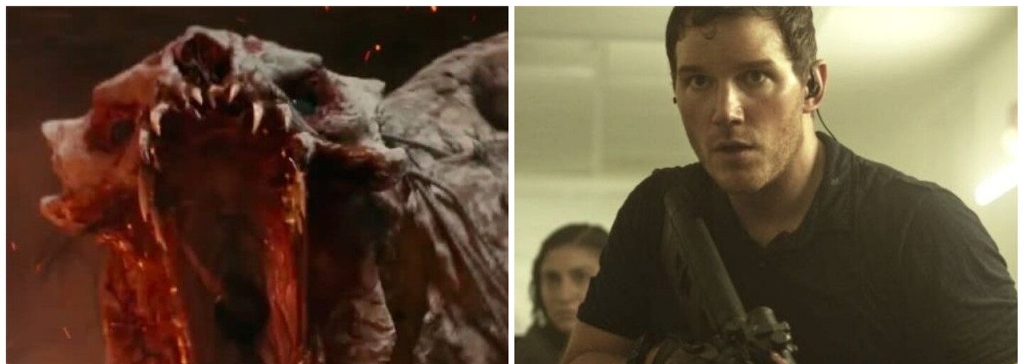 Chris Pratt likviduje mimozemšťany z budoucnosti. Jak si jeho postava učitele poradí se sci-fi zbraněmi?