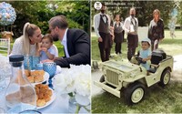 Cibulková zorganizovala synovi luxusnú oslavu 1. narodenín hodnú kráľovskej rodiny. Darovala mu outfit od Dioru a mini Jeep