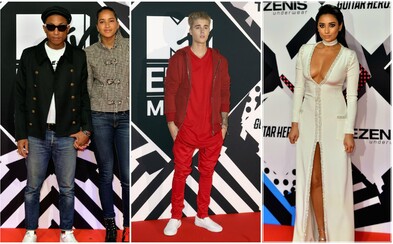 Co měly oblečené celebrity na udílení cen MTV EMA 2015? Dorazil Justin Bieber, Pharrell nebo Ed Sheeran Co měly oblečené celebrity na udílení cen MTV EMA 2015? Dorazil Justin Bieber, Pharrell nebo Ed Sheeran