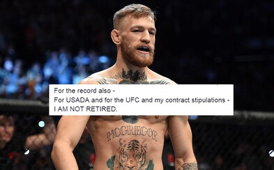 Conor McGregor do dôchodku neodchádza. V obsiahlom vyjadrení sa posťažoval na propagačné povinnosti, ktoré ho oberajú o čas a sústredenie Conor McGregor do dôchodku neodchádza. V obsiahlom vyjadrení sa posťažoval na propagačné povinnosti, ktoré ho oberajú o čas a sústredenie