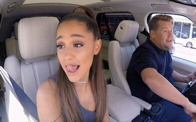 Corden musel Arianu Grande odniesť na chrbte až do Starbucks. V novom Carpool Karaoke hviezdi pôvabná speváčka Corden musel Arianu Grande odniesť na chrbte až do Starbucks. V novom Carpool Karaoke hviezdi pôvabná speváčka