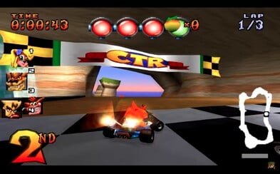 Crash Team Racing nejspíš dostane remaster! Crash Team Racing nejspíš dostane remaster!