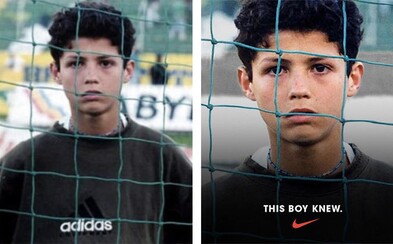 Cristiano Ronaldo zapózoval pro reklamu na Nike. Fanoušek si ale všiml, že ve skutečnosti má na sobě mikinu adidas Cristiano Ronaldo zapózoval pro reklamu na Nike. Fanoušek si ale všiml, že ve skutečnosti má na sobě mikinu adidas