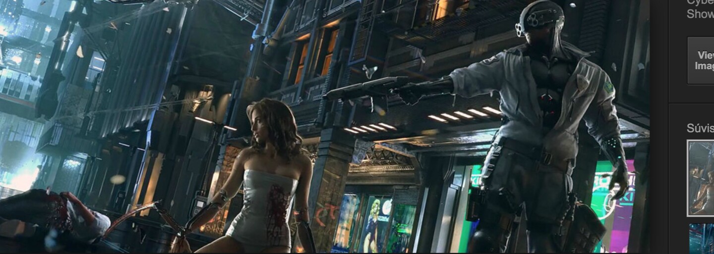 Cyberpunk 2077 od tvůrců Witchera odhalil téměř hodinu gameplaye