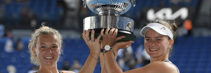Barbora Krejčíková a Kateřina Siniaková vyhrály Australian Open