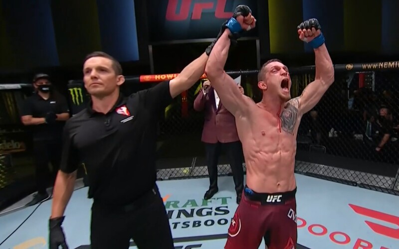 David Dvořák vyhrává další zápas v UFC! Má už neskutečných 15 výher v řadě.