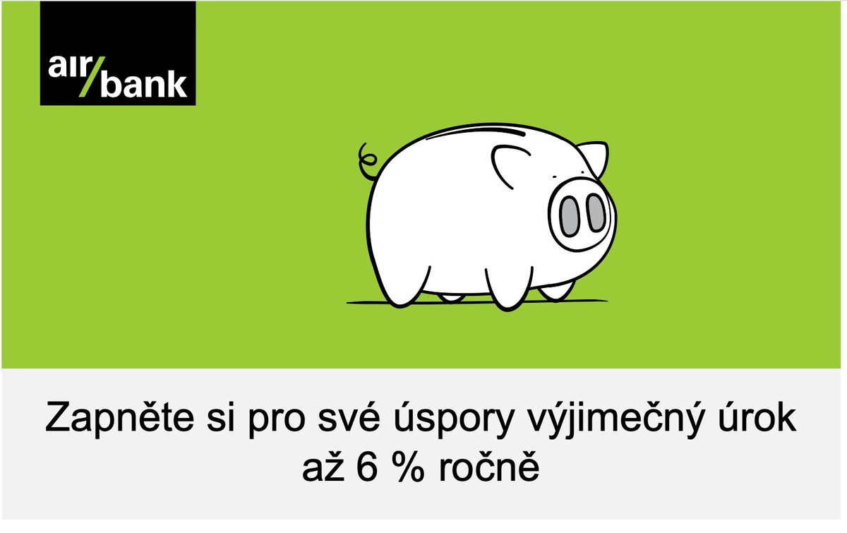 Propagační materiál Air Bank.