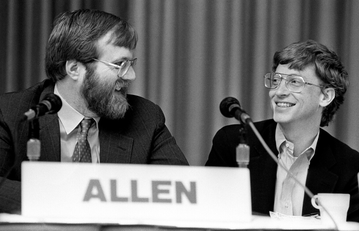 Paul Allen a Bill Gates