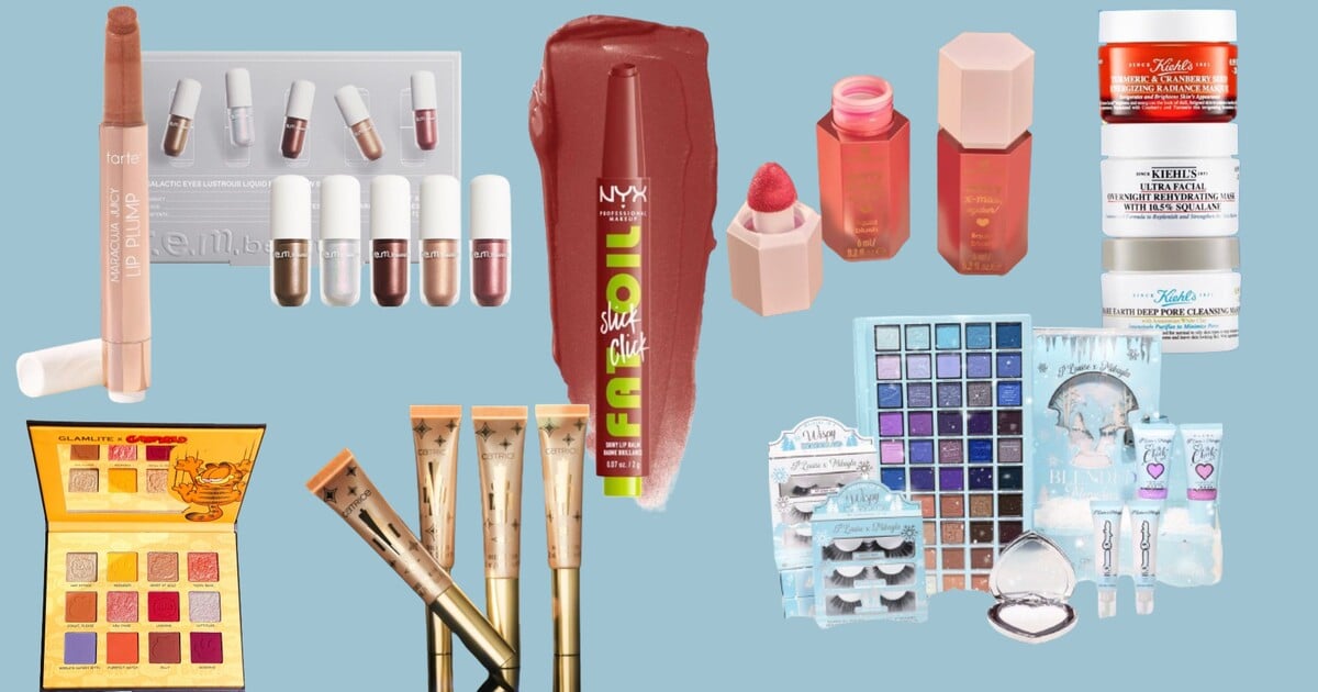 Dostupné tekuté tvářenky od Essence, tekuté zlato na rtech a vánoční sety Kiehl's. Tohle jsou nejlepší kosmetické novinky