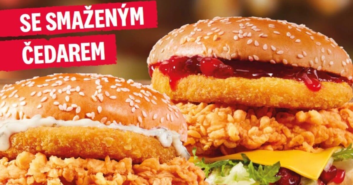 Smažený sýr a kuřecí řízek dohromady? KFC přichází s novým exkluzivním produktem pro Českou republiku