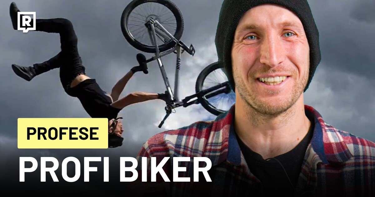 Přetrhané vazy, 70 tisíc měsíčně a cestování po světě. Takhle žije profi biker