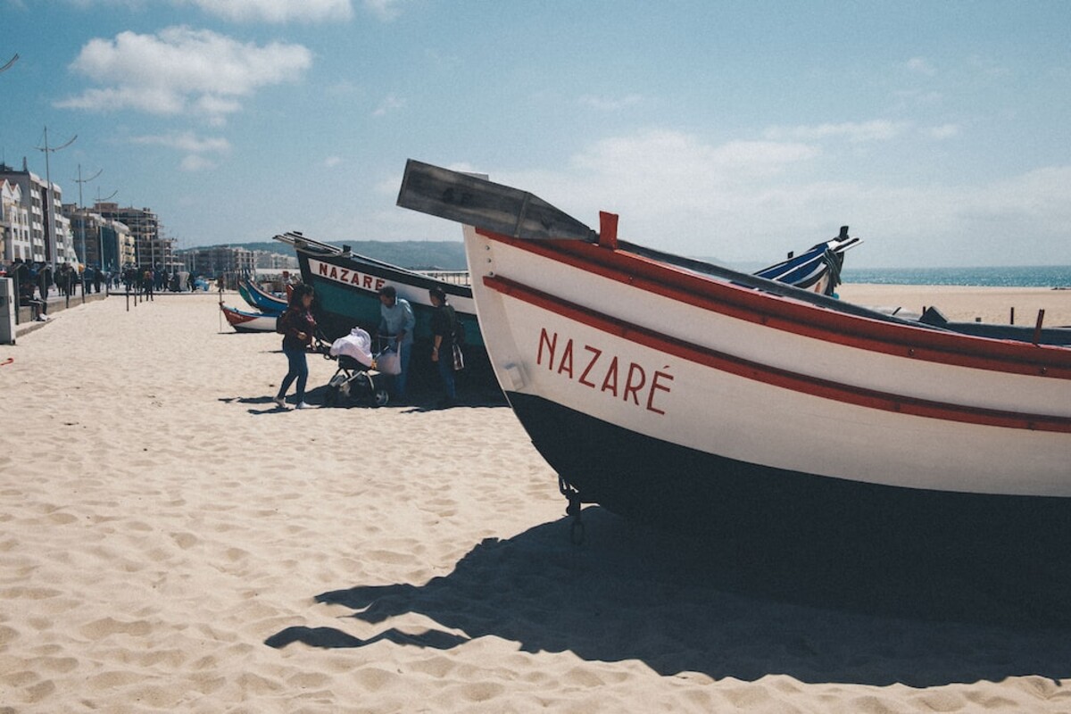 nazaré, portugalsko