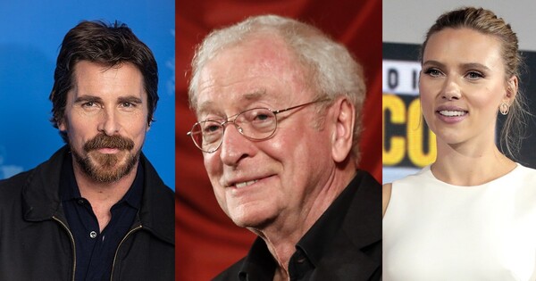 Christian Bale a Michael Caine spolu hráli hned v několika filmech. Kde se s nimi objevila také Scarlett Johansson? 