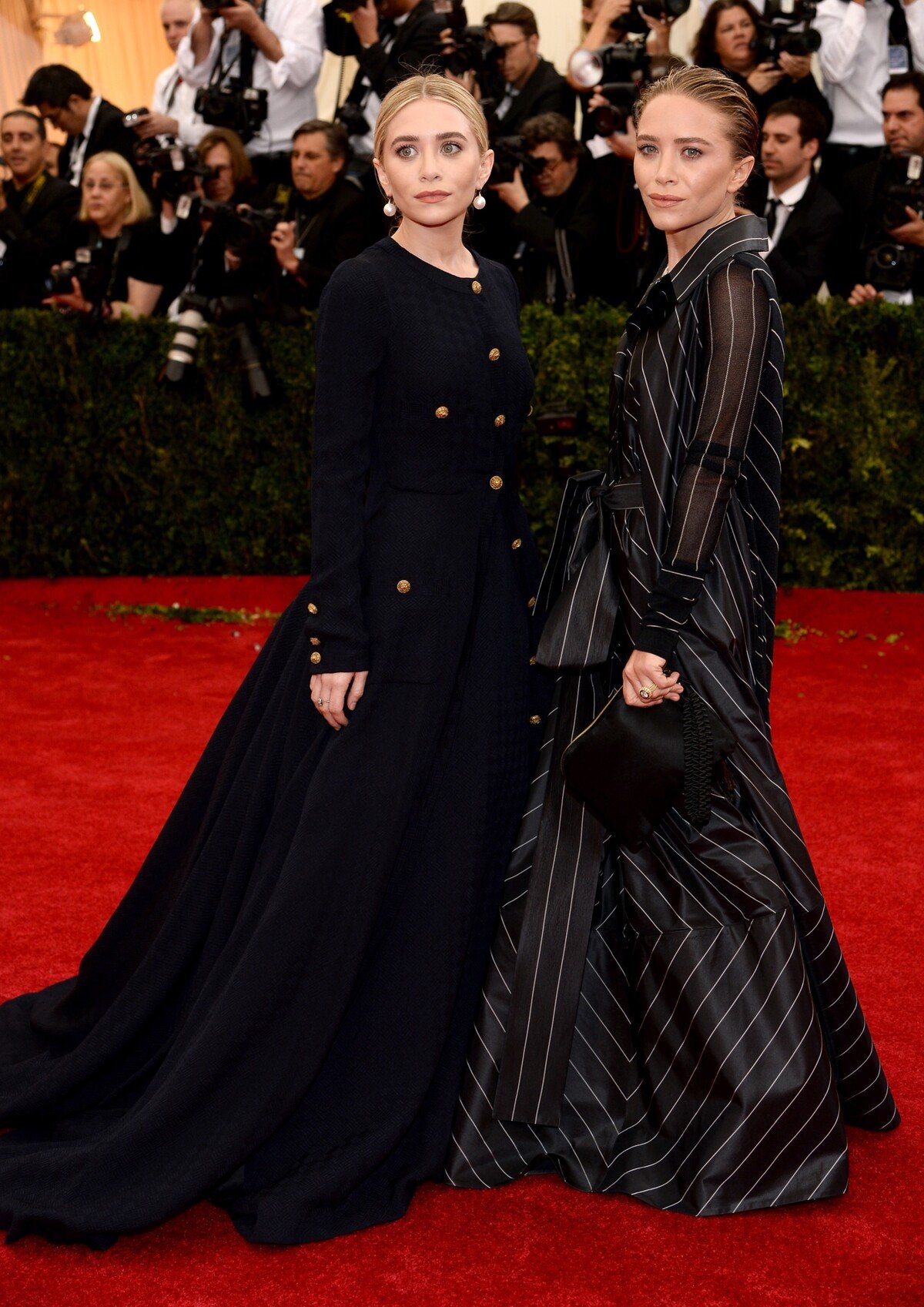 Ashley a Mary-Kate Olsen na Met Gala 2014.