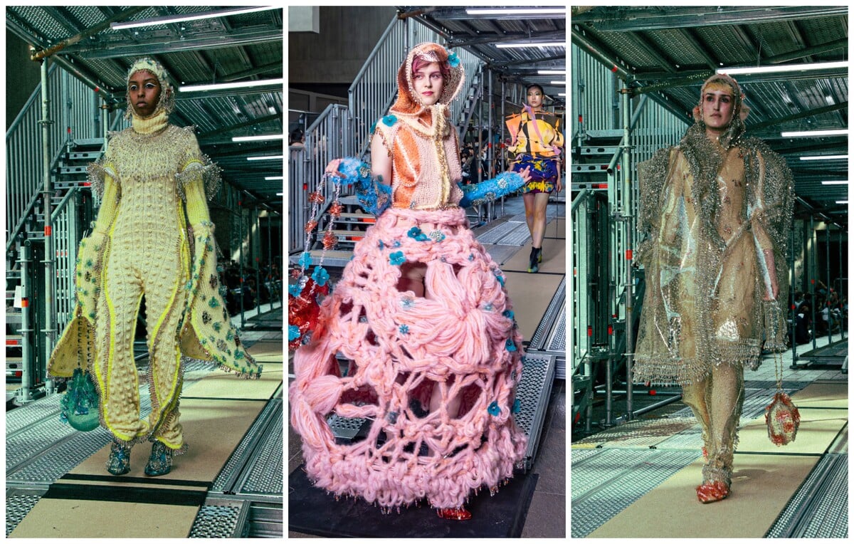 Bioplastická krištáľová koža je srdcom kolekcie Pink Matrix. Niektoré modely, ktoré sme videli aj na bratislavskom Fashion Live!, odprezentuje Maťa už túto sobotu 19. januára na London Fasion Weeku. Kolekciu však doplnila aj o horúce novinky. 