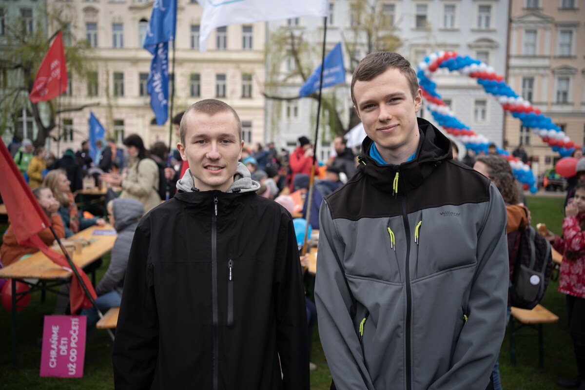 Pavol (vlevo) a Josef (vpravo).