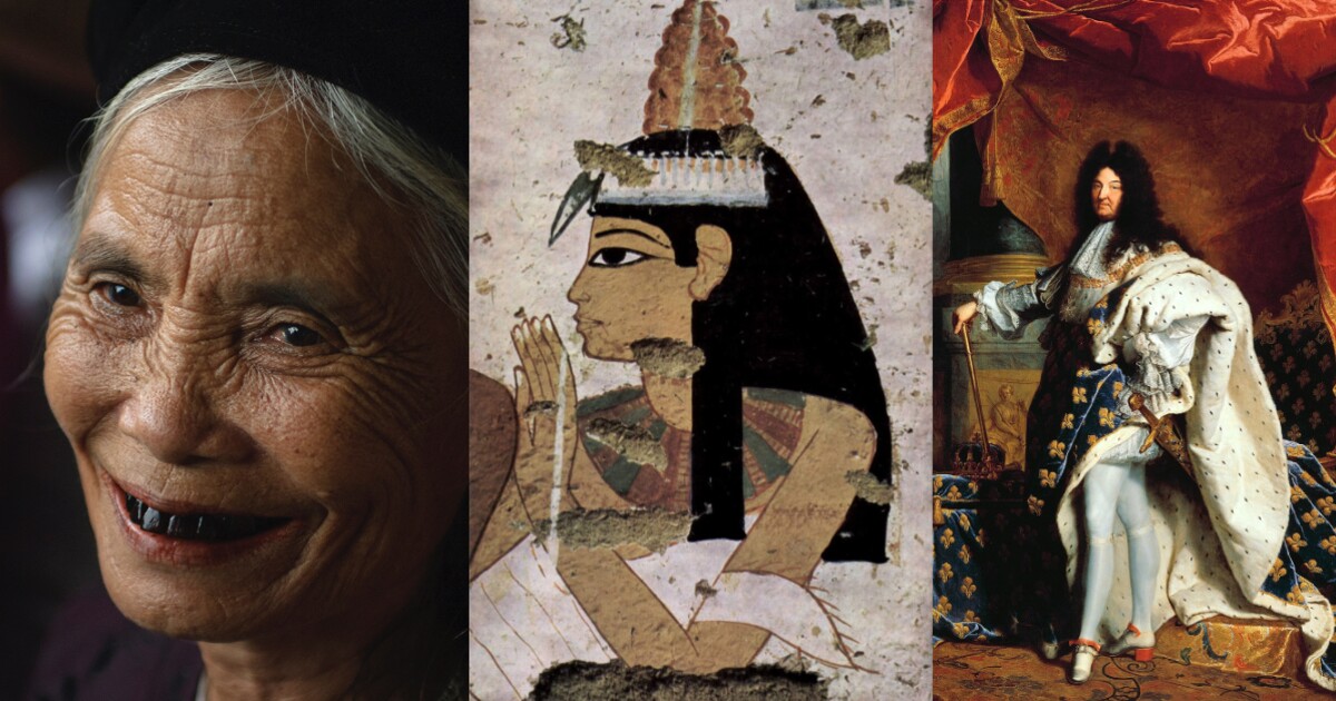 Zkažené zuby nebo vonné kužely na hlavě. Toto jsou ty nejdivnějšími beauty a módní trendy v historii