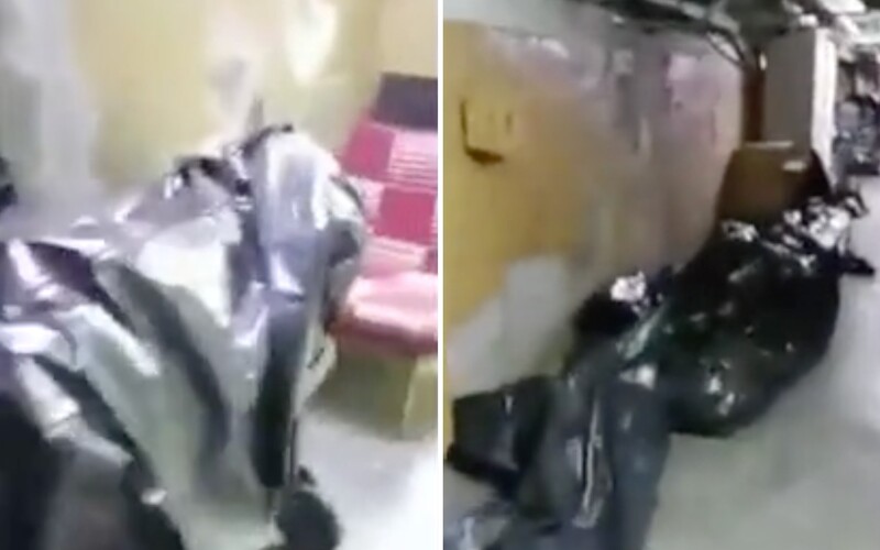 VIDEO: V ruské nemocnici se mrtvá těla obětí koronaviru povalují po chodbách. Patologové nestíhají.