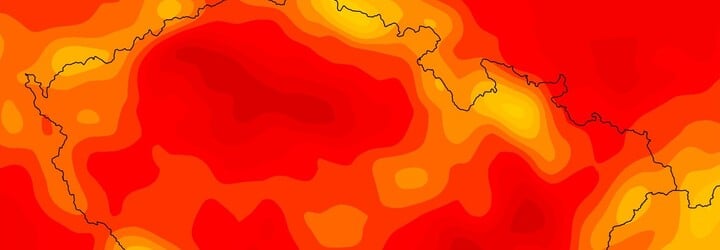 Počasí o víkendu: Teplota překoná hranici třiceti stupňů, přijdou ale bouřky a déšť
