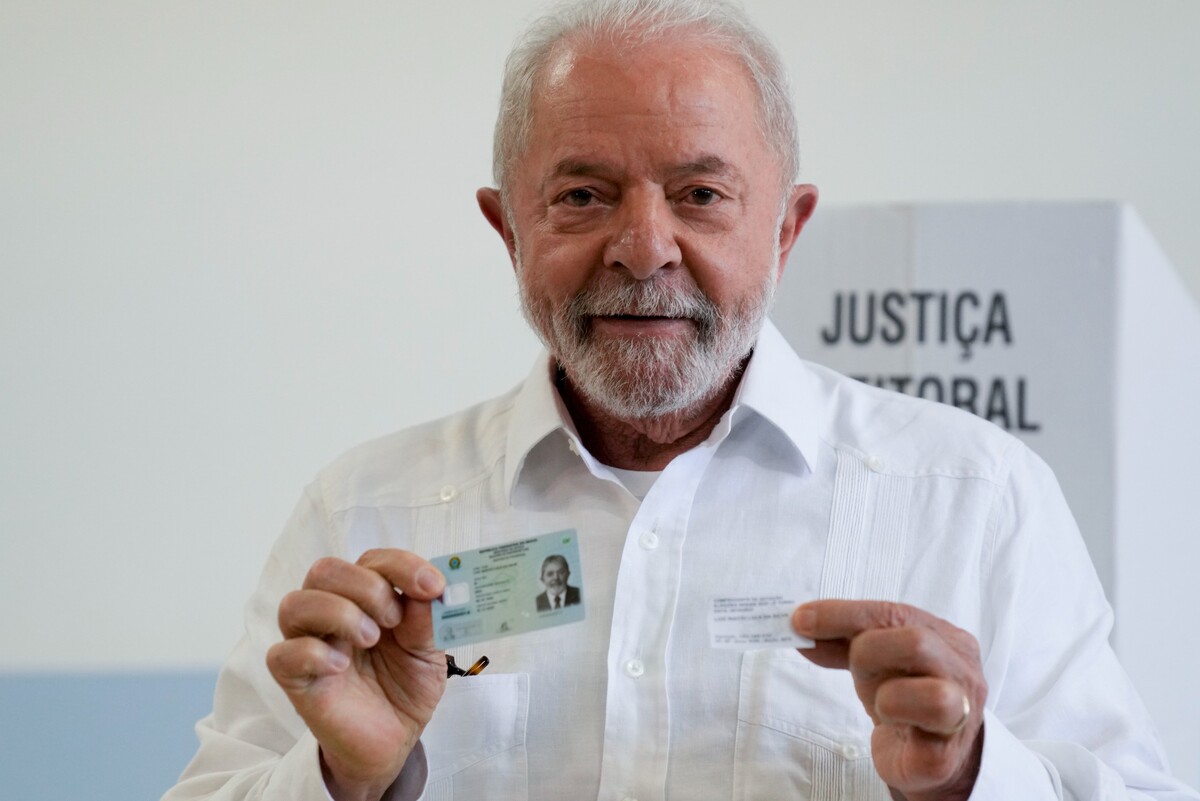 Nově zvolený prezident Lila da Silva.