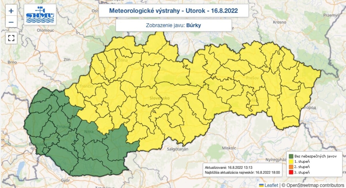 počasie