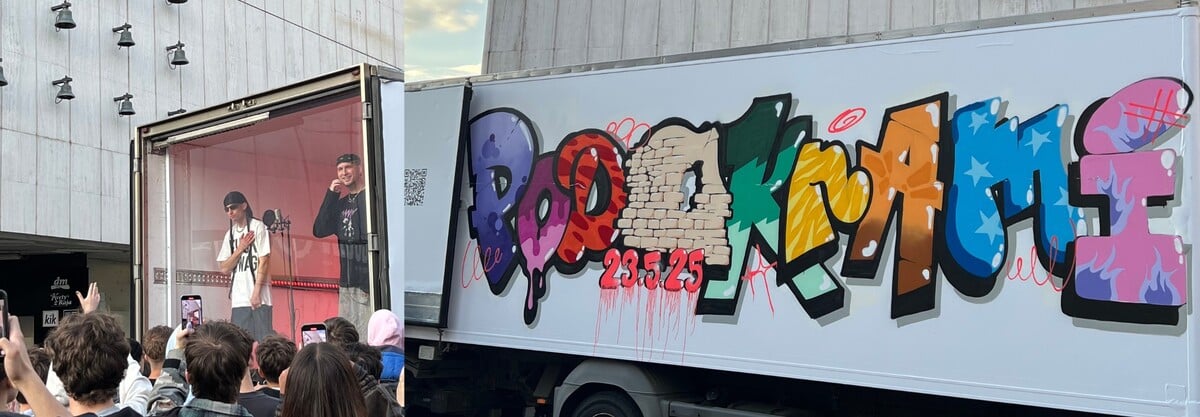 Gleb a Samey na PODOKNAMI pop-upu v Bratislavě